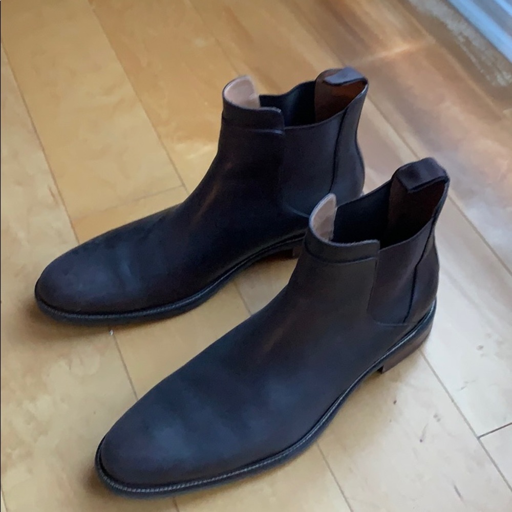 Brown Cole Haan boots barely worn
